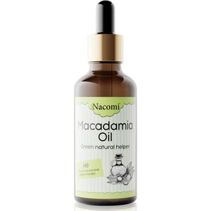 Nacomi Macadamia Oil naturalny olejek do ciała i twarzy 50ml