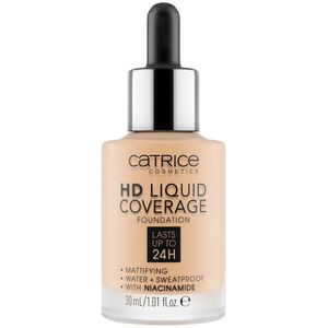 Catrice HD Liquid Coverage Płynny Podkład Do Twarzy 30ml Deeply Rose (044)