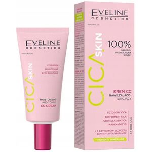 Eveline Cica Skin Nawilżający Krem CC Do Twarzy Wyrównujący Koloryt 30ml