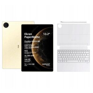 Huawei MatePad Pro 13,2" 12/512GB PaperMatte złoty + klawiatura + rysik