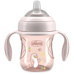 CHICCO-691115-PIERWSZY KUBEK TRENINGOWY   Z MIEKKIM USTNIKIEM