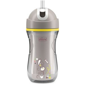 CHICCO-699135-KUBEK NIEKAPEK TERMICZNY    ZE SŁOMKĄ 266ML