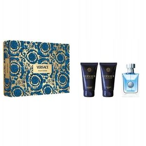SET VERSACE Pour Homme EDT spray 50ml + ASB 50ml + SHAMPOO 50ml