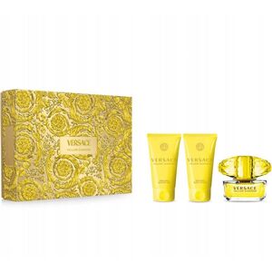SET VERSACE Yellow Diamond EDT spray 50ml + SHOWER GEL 50ml + BODY LOTION 50ml