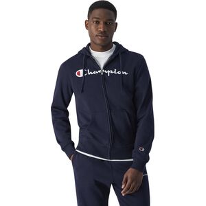 Champion Bluza męska Champion Full Zip Hoodie granatowa 220255 BS501 M