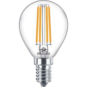 Philips Classic LED Tropfenlampe 806lm 6,5W 2700K E14