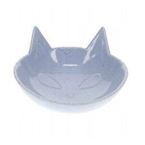 DUVO+ MISKA CERAMICZNA DLA KOTA 175ml     NIEBIESKA 14x14x6.5cm  15509