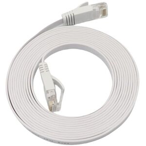U/UTP CAT6A 7M White Flat