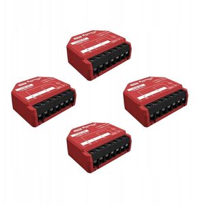Shelly Relais "1PM Gen3 4er Pack" max 16A 1 Kanal WLAN BT