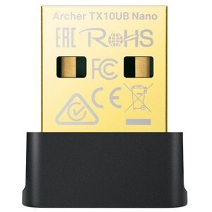 AX900 Nano Dual Band Wi-Fi 6 Bluetooth 5.3 USB AdapterSPEED: 600 Mbps at 5 GHz + 287 Mbps at 2.4 GHzSPEC: Internal Antennas, USB 2.0