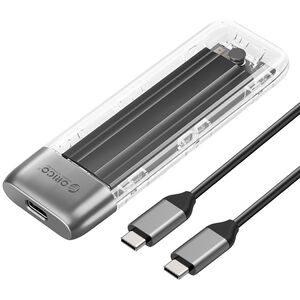 Kieszeń obudowa na dysk TXM2-C3 M.2 NVME USB-C 10Gb/s - szara Kieszeń obudowa na dysk TXM2-C3 M.2 NVME USB-C 10Gb/s - szara