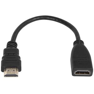 92-158# Przejście hdmi gniazdo hdmi-wtyk hdmi 0,2m