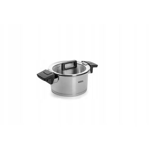 Pot WOLL Concept, steel, with lid, o 18 cm