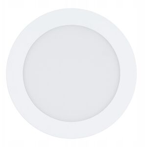 Smart recessed LED light EGLO FUEVA-Z, IP44, 10.8W, 2700-6500K, 1250lm, white, O16.6cm, APP