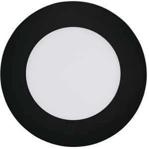 Smart recessed LED light EGLO FUEVA-Z, IP44 5.4W, 2700-6500K 600lm, black color, O11.7cm, APP