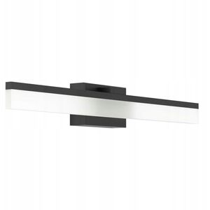 LED mirror light EGLO Palmital, IP44, 11W, 3000K, 1350lm, black, 60x6.5x8cm