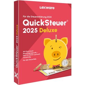LEXWARE QuickSteuer Deluxe 2025 Box