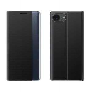 Etui New Sleep Case pokrowiec z klapką i podstawką na iPhone 16e - czarne