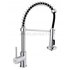 Sink faucet RUBINETA ULTIMA-50 with pull-out shower head
