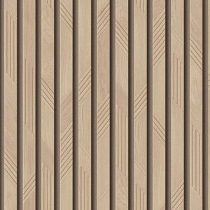 WALLPAPER 525111 BROWN SLATS (12)