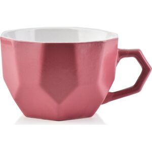 Affek Design SALLY GEO PINK Kubek 450ml              12x15xh7.8cm