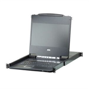 ATEN CL6708MW przełącznik KVM Możliwości montowania w stelażu Czarny