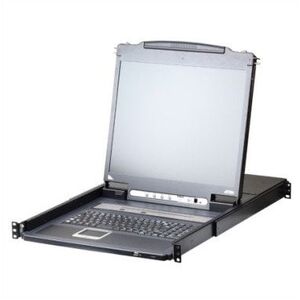 ATEN CL5708iM Przełącznik KVM LCD przez IP, USB-PS/2, VGA, 8 portów, układ FR