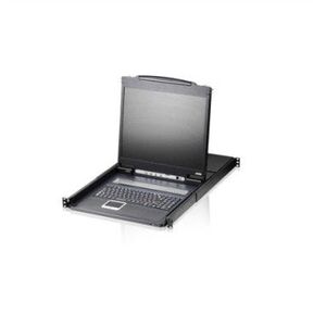 Przełącznik KVM ATEN CL1308N, 48 cm TFT, VGA, PS/2-USB, 8 portów, układ FR