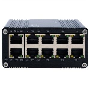 EX-62025PoE 10-portowy przemysłowy switch PoE mini niezarządzalny