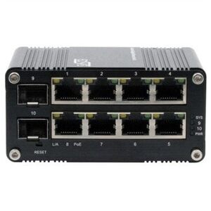 EX-62035MPoE-SFP-8+2-portowy przemysłowy gigabitowy miniprzełącznik SFP PoE+ zarządzany przez Internet