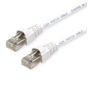 TELEGÄRTNER RJ45 Patch Cord S/FTP, Cat.6A, LSZH, biały, 20 m