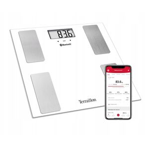 TERRAILLON 15433 Smart Connect  White personal scales and bo