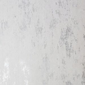 WALLPAPER 114951 DISTR TEXTURE WHIT/SILV