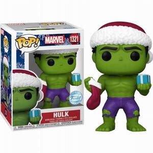 Funko! POP Vinyl Excl Marvel Hulk in santa hat