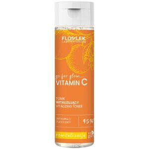 FlosLek Go For Glow Vitamin C tonik witalizujący do twarzy 200ml