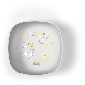 CHICCO-1600145-MISECZKA Z POKRYWKĄ SZARA  6M+