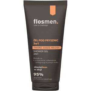 FLOSMEN Żel pod prysznic 3w1 225 ml