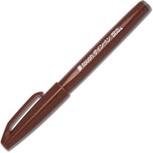 Pisak pędzelkowy Pentel Brush Sign Pen SES15C brąz