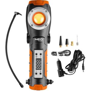 Lampa akumulatorowa 800lm z kompresorem