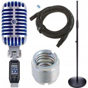 Mikrofon Shure Mikrofon dynamiczny wokalowy Shure SUPER 55 Deluxe w Pełnym zestawie