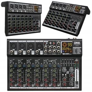 DNA QFX8 analogowy mikser dźwięku 8 kanałów Blueto