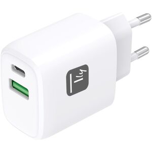 Ładowarka sieciowa USB-C PD 20W i USB-A QC 18W