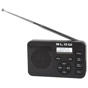 Radio kuchenne FM/DAB+ BLOW RK4 BT czarne