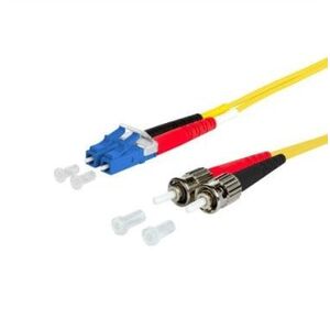 Kabel krosowy METZ CONNECT OpDAT, LC-D/2xST OS2, 3 m