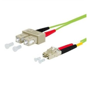 Kabel krosowy METZ CONNECT OpDAT, SC-D/LC-D OM5, 3 m