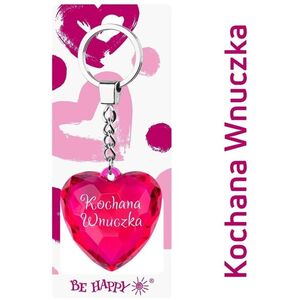 Brelok serce Kochana Wnuczka EDUKAMP