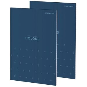 Blok notatnikowy A6/100K Colors (10szt) EDUKAMP