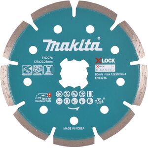Makita Diamantsch. 125mm X-Lock Beton