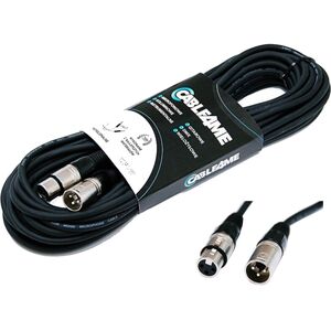 CABLE4ME przewód mikrofonowy sygnałowy XLR/XLR 15m