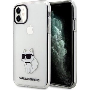 Karl Lagerfeld Etui Karl Lagerfeld KLHCN61HNCHTCT Apple iPhone 11/XR transparent hardcase Ikonik Choupette